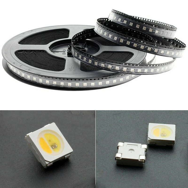 10~ 1000 шт WS2812B(4 контакта) 5050 SMD черный/белый версия WS2812B SK6812 индивидуально Адресуемая цифровая RGB RGBW светодиодный чип DC5V