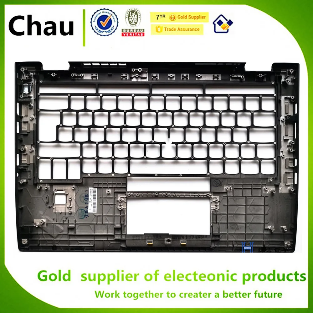Online Chau, Nuevo Para Lenovo, Para Thinkpad X1, Carcasa Superior 4ª De Carbono, Cubierta De Reposamanos Versión De Reino Unido 01AV174 + Bisagras LCD 01AW982