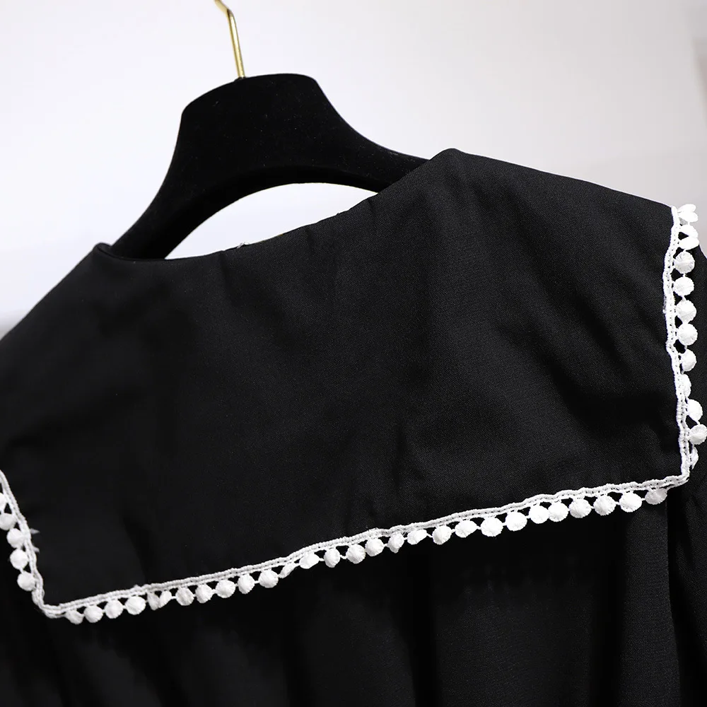 Новинка Сезон весна осень Размера плюс Топы для женщин блузка Большие Длинные