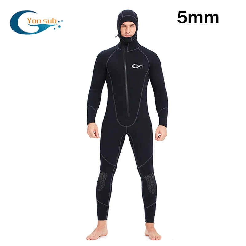 Гидрокостюм Мужской 5 мм Женский гидрокостюм для подводного плавания