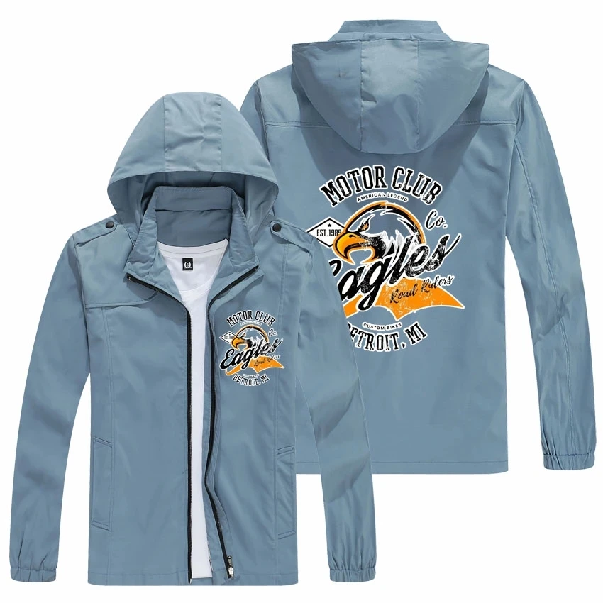 

2021 модная трендовая куртка с принтом, Эксклюзивная Мужская повседневная одежда для фитнеса и клуба, персонализированный Тонкий Топ с капюш...