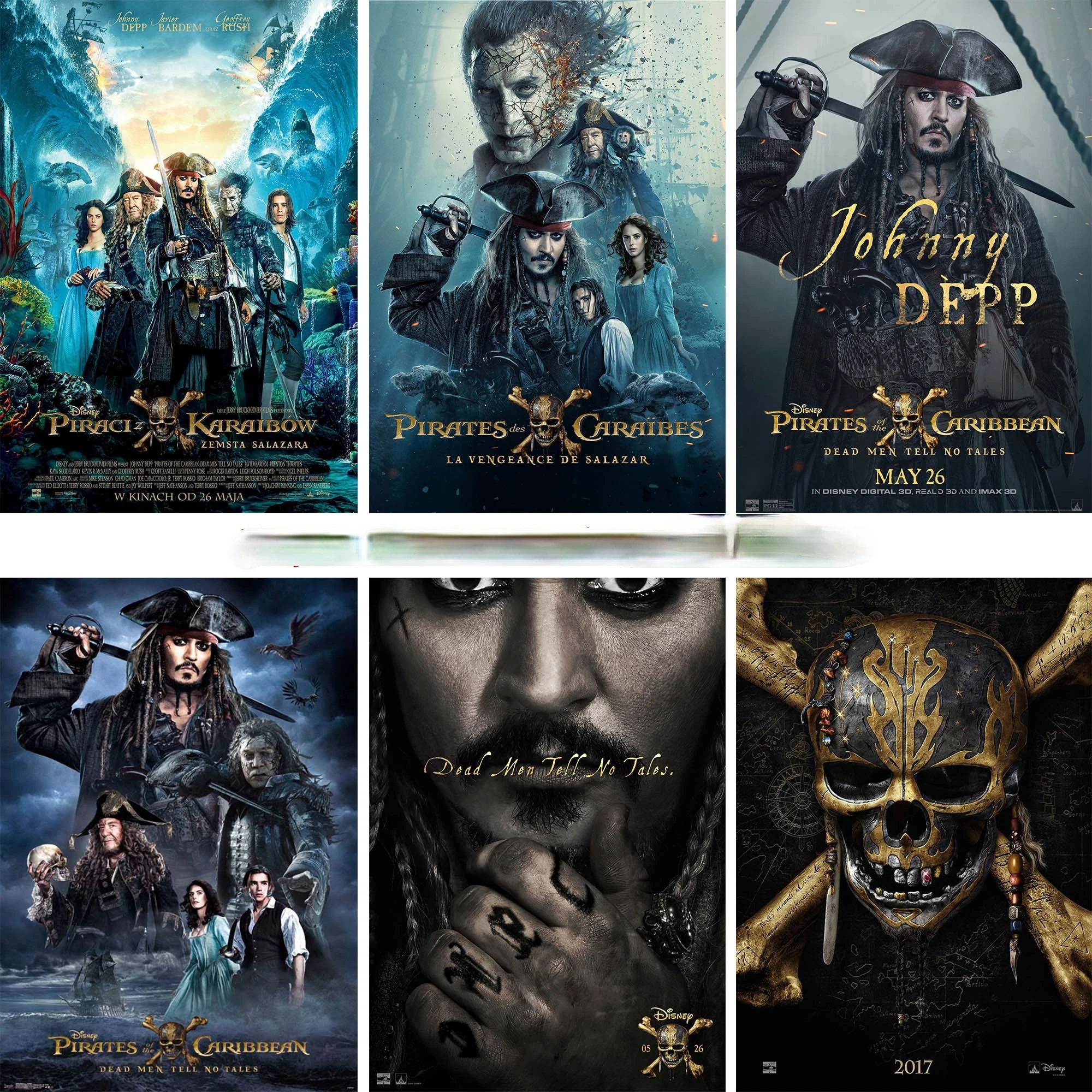 5D сделай сам алмазная живопись Пираты Карибского моря плакат Алмазная мозаика