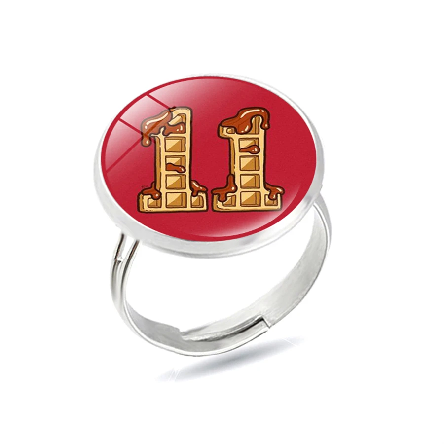 Dropshipping Stranger Things Ring Novelty Cool Rings Handmade Art Picture Fashion Jewelry Gift Anillos | Украшения и аксессуары