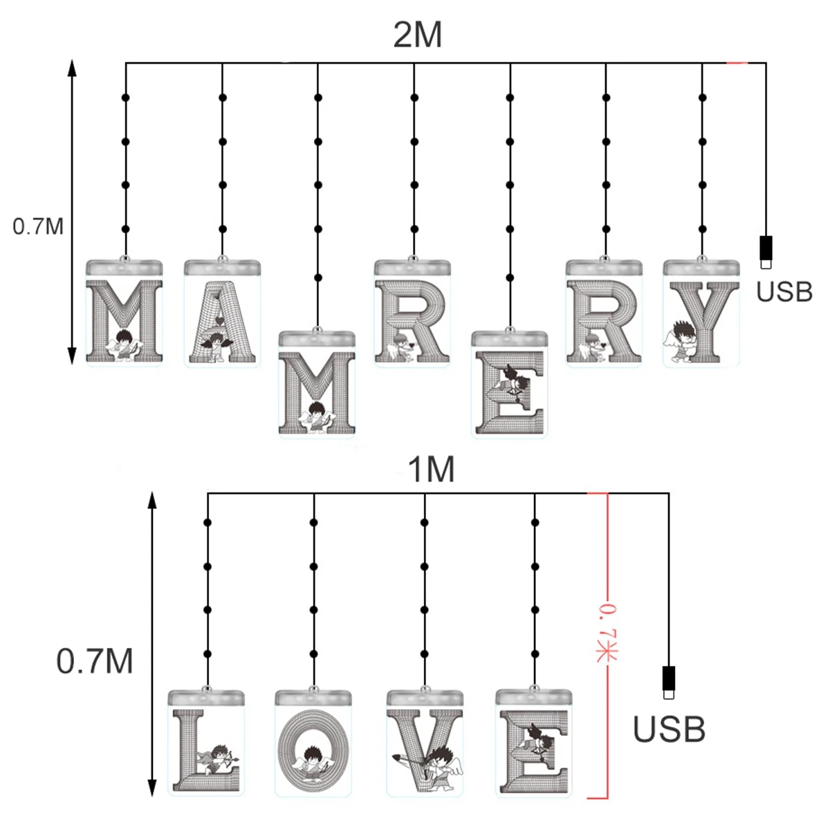 3D «Marry Me» светодиодный светильник для художественного оформления ногтей, ручная работа, украшенной вечерние сюрприз предложить орнамент День рождения светильник Настенный декор светодиодный светильник строка
