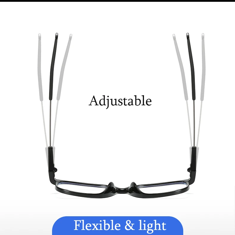 

Big Optical Glasses Anti Blue Light Glasses for Men Women Computer Gaming Glasses Clear Lens Blue Ray Blacking Eyewear UV400