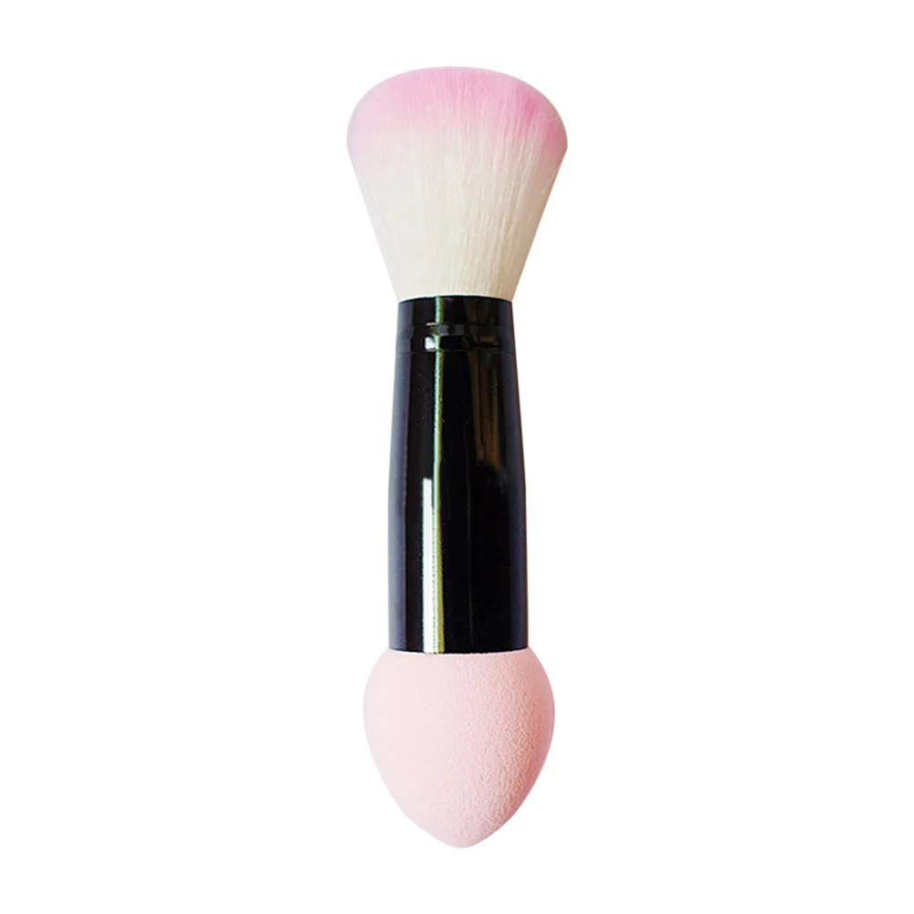 1 шт. профессиональная кисть для румян 2 головки нейлоновые кисти макияжа две