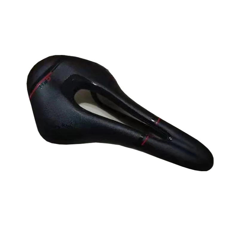 sanmaco black red Сверхлегкая, полностью углеродное седло для велосипеда, vtt, гоночное сиденье, волна, шоссейное велосипедное седло для мужчин, sans, Велосипедное Сиденье, коврик для велосипеда, запасные части - Цвет: sanmaco black red