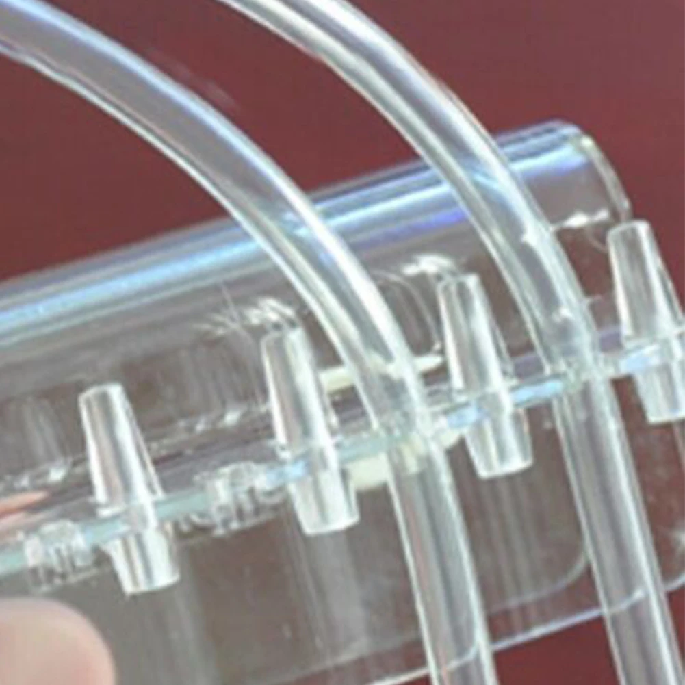 5 приспособление держатель прозрачный резервуар аквариумная трубка вешалка рыбы