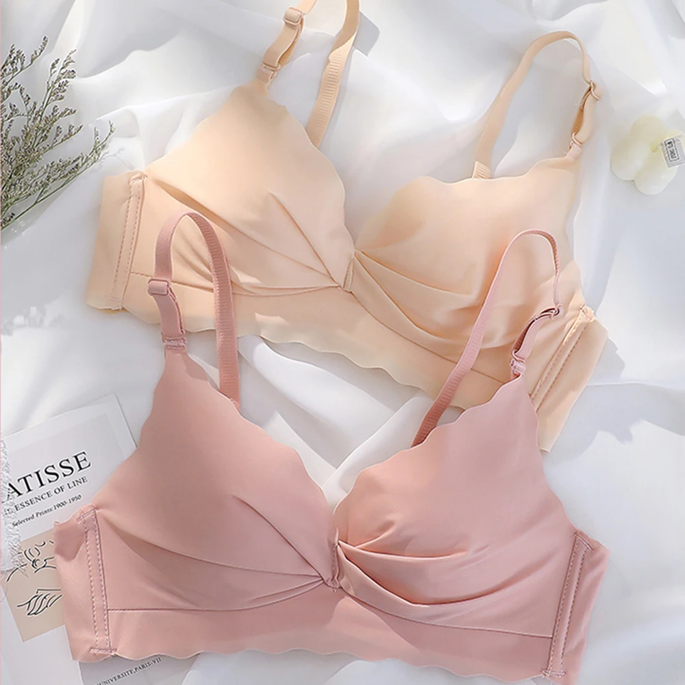 Женский сексуальный бюстгальтер пуш-ап без косточек Бесшовные милые