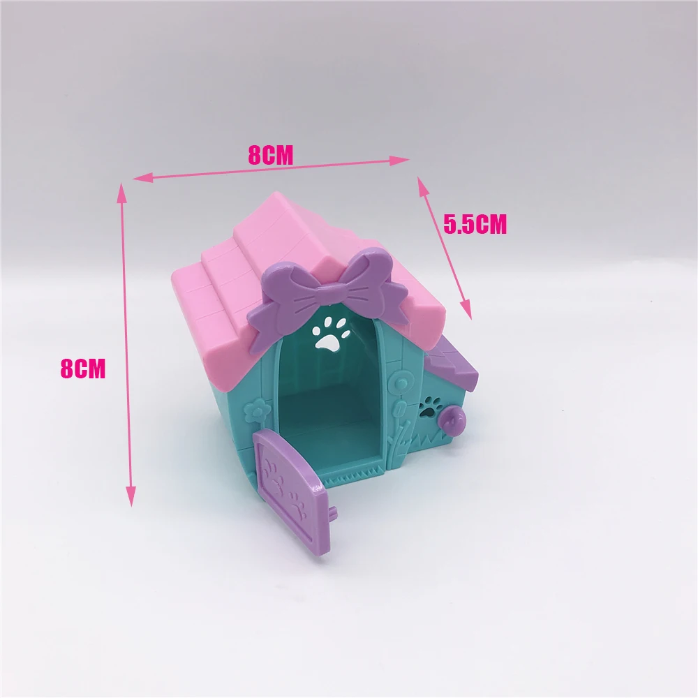 Аксессуары для кукол Барби милые кошки и собаки с клеткой кошек + клетка собак