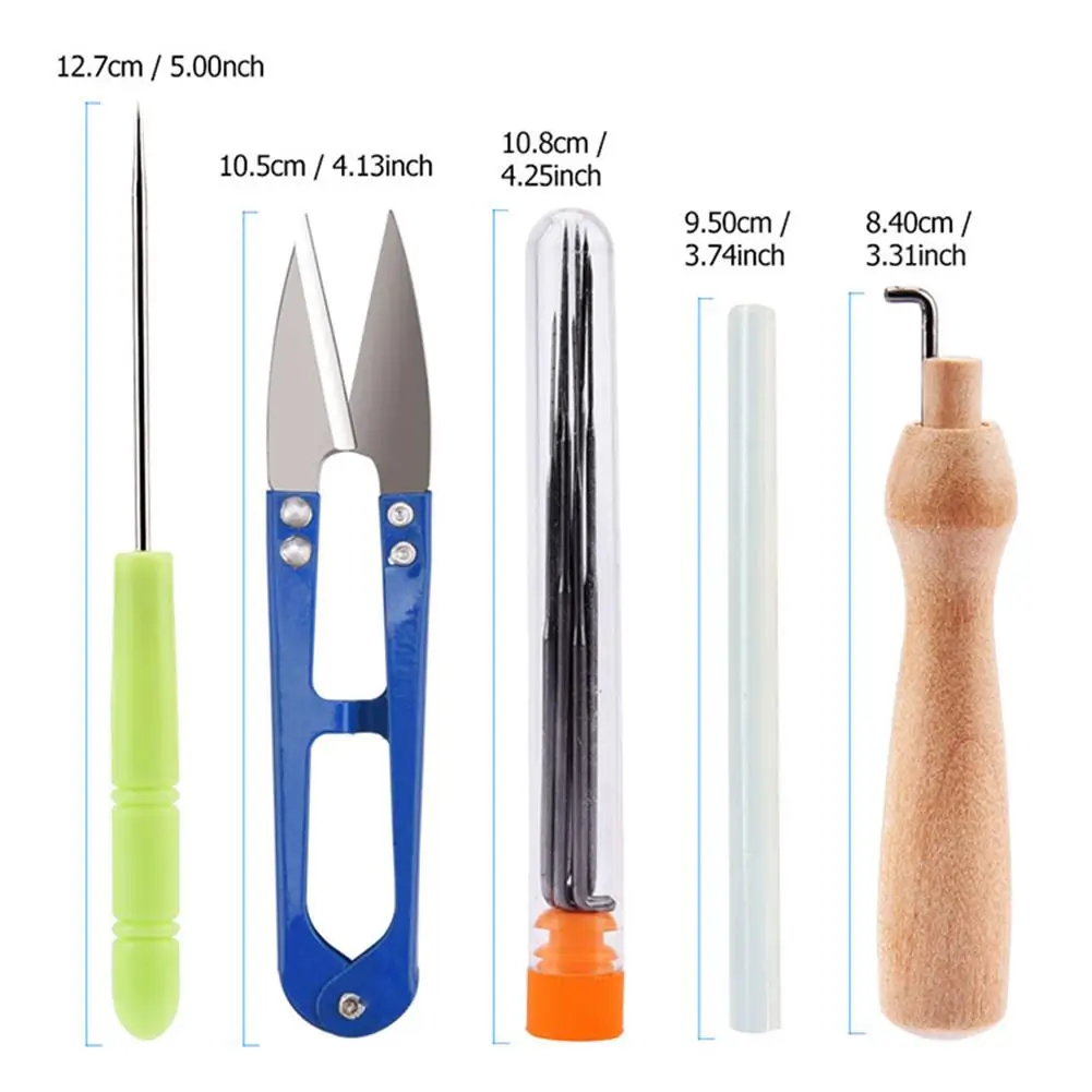 

Excellent Needle Felting Tool Kit With 36/50 Different Colors Wool Felting Set Wool Roving Felting Starter Craft Tools Supplies