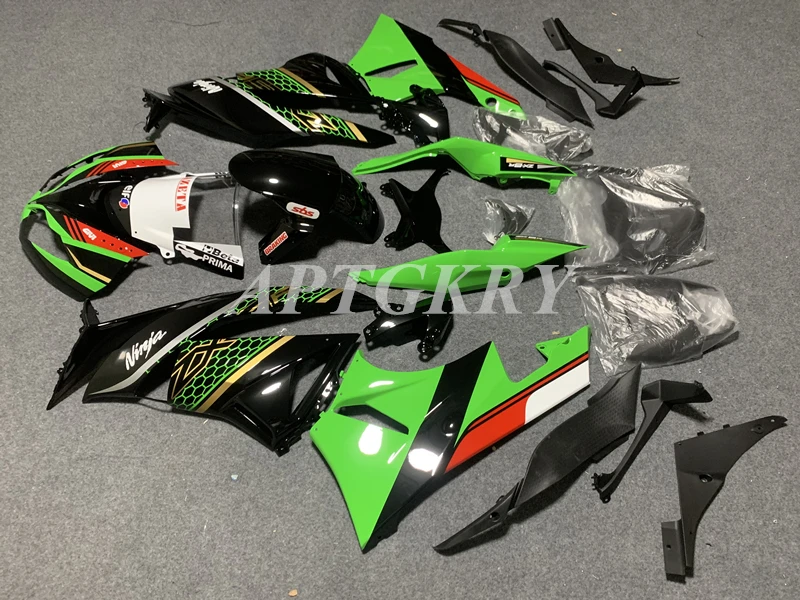 

New ABS Motorcycle Fairing Kit fit for Kawasaki Ninja ZX6R 636 2009 2010 2011 2012 ZX-6R 09-12 Fairings set Custom Cool Green