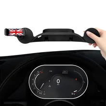 Phone Holder In Car Dashboard GPS Mount Stand For iPhone Telephone Support Mini Cooper F54 F55 F56 Styling Accessories 2021 New