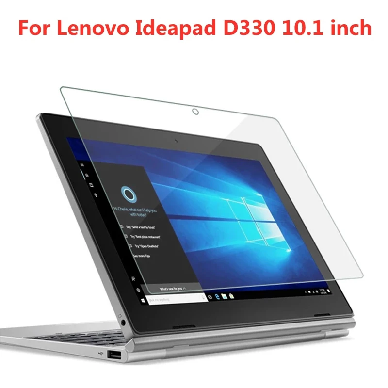 

9H Tempered Glass Screen Protector for Lenovo IdeaPad D330 D330-10IGM 10.1 inch Tablet HD Anti-scratch Protective Film