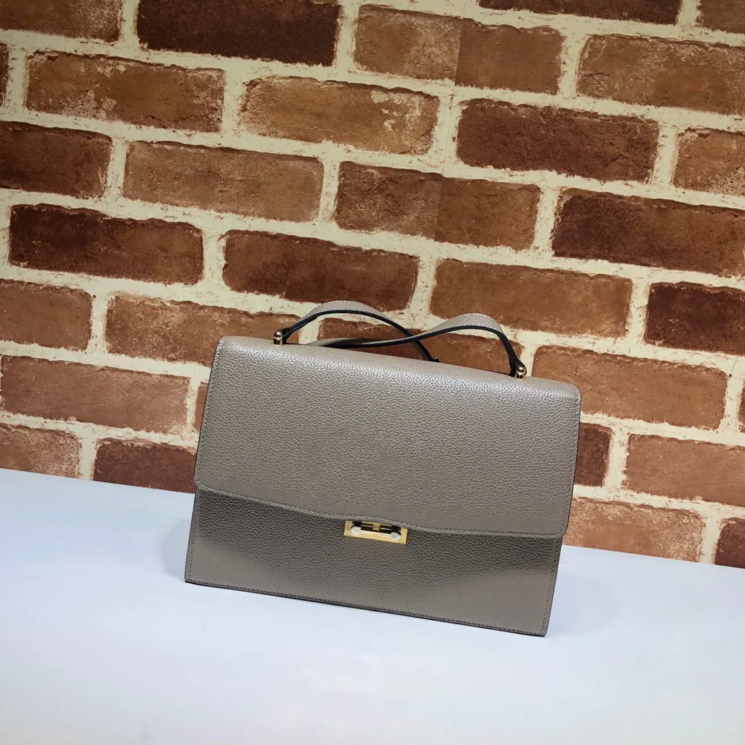 

2021 Top Leather Design Women's Yellow Hand Messenger Bag Solid Color Series Luxury Appearance White Collar Preferred