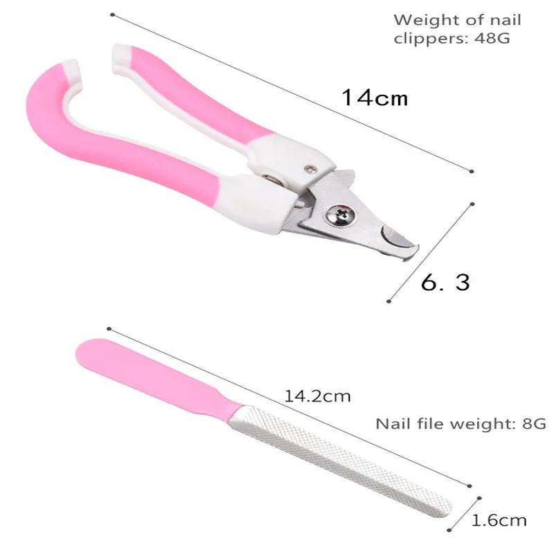 

Pet nail scissors set, stainless steel pet nail scissors, pet scissors multi-function universal