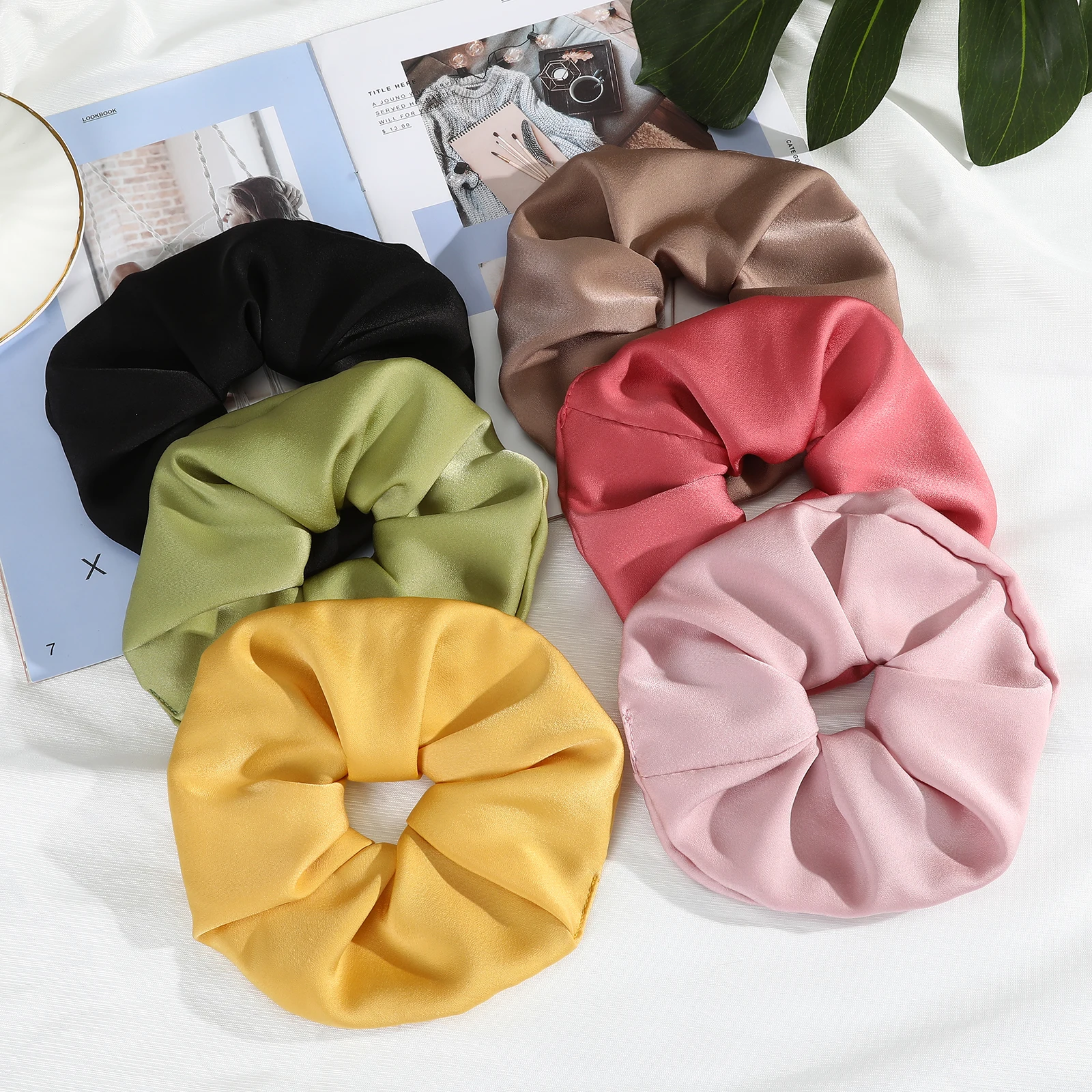 Женские резинки для волос Levao Однотонные резинка хвоста |