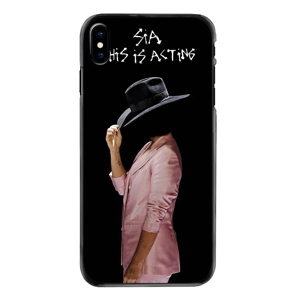 Чехол для iPhone 4 4S 5 5S 5C SE 6 S 7 8 Plus X XR XS Max iPod Touch Sia Kate Isobelle Furler художественный чехол