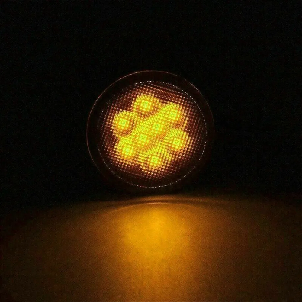 Автомобильный передний указатель поворота желтого янтарного света босветильник