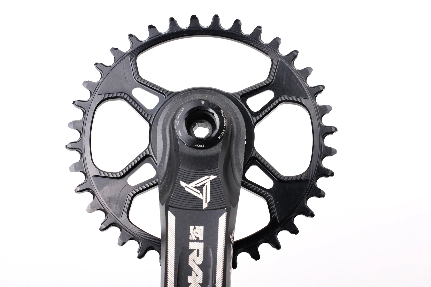 Каменная цепная цепь для RF Round Next SL SIXC Atlas AEffect Cinch 30t 32 34 36 38T зуб 3,5 мм смещение прямое Крепление цепное колесо
