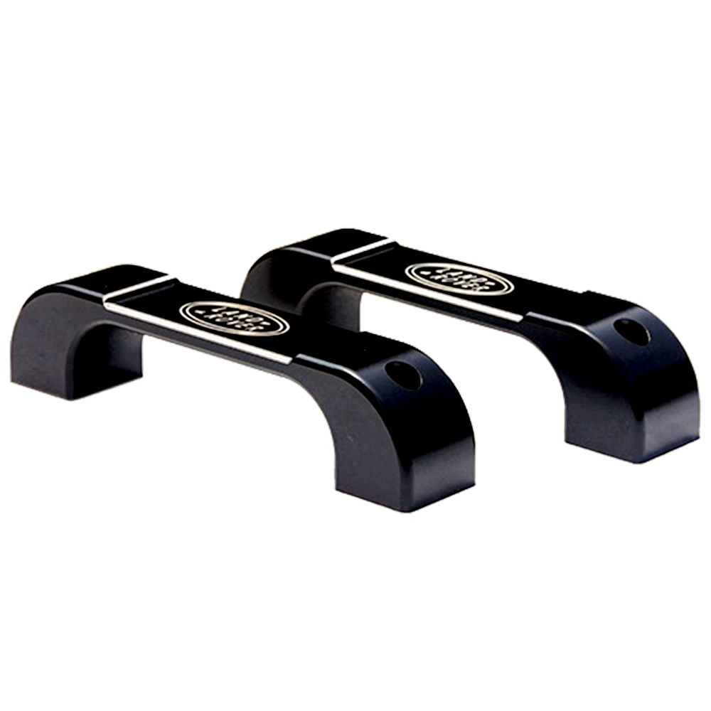 Внутренняя отделка автомобиля из алюминиевого сплава черная дверная ручка