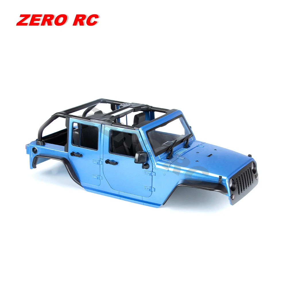 ROCK Crawler 1/10 JEEP WRANGLER RUBICON без крыши колесная база 313 мм трансформируемый твердый