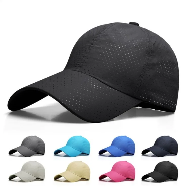 Летняя дышащая бейсболка TULA022 для мужчин и женщин однотонная Повседневная