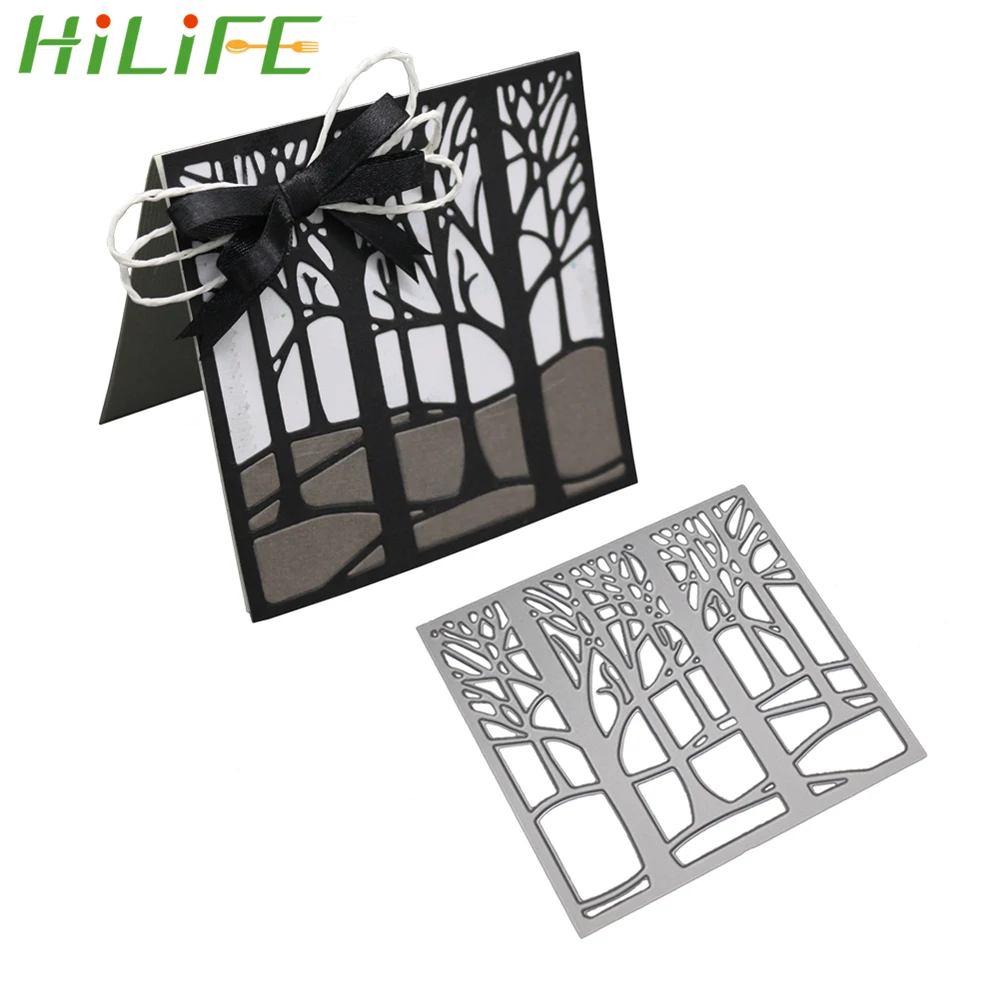 Металлические штампы HILIFE с лесом лезвие перфоратор трафареты сделай сам