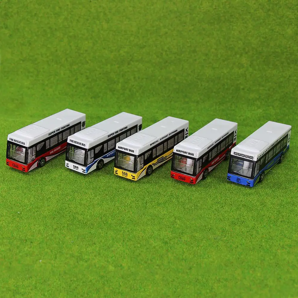 5 шт. модель школьного автобуса литой 1:87 подсветкой автомобилей с напряжением 12V TT