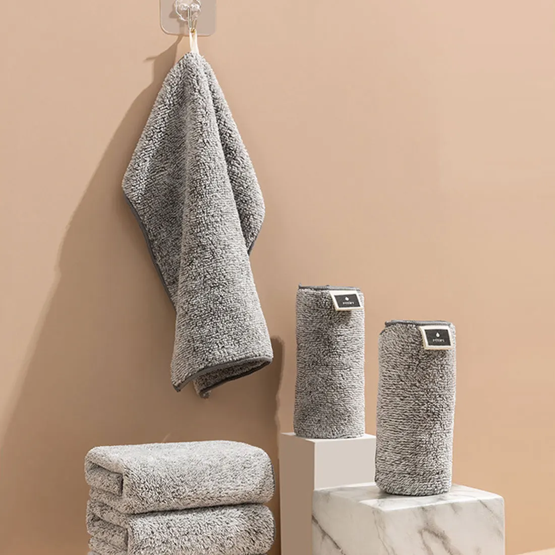 

Kitchen Strong Cleaning Cloth Dish Washing Microfiber Cleaning Towel Non-stick Oil Rag Kitchen Household Bathroom Clean Cloth