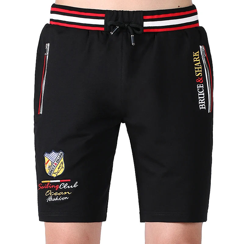 Брюс &amp акула 2020 новые летние мужские спортивные шорты хлопок стрейч прямые