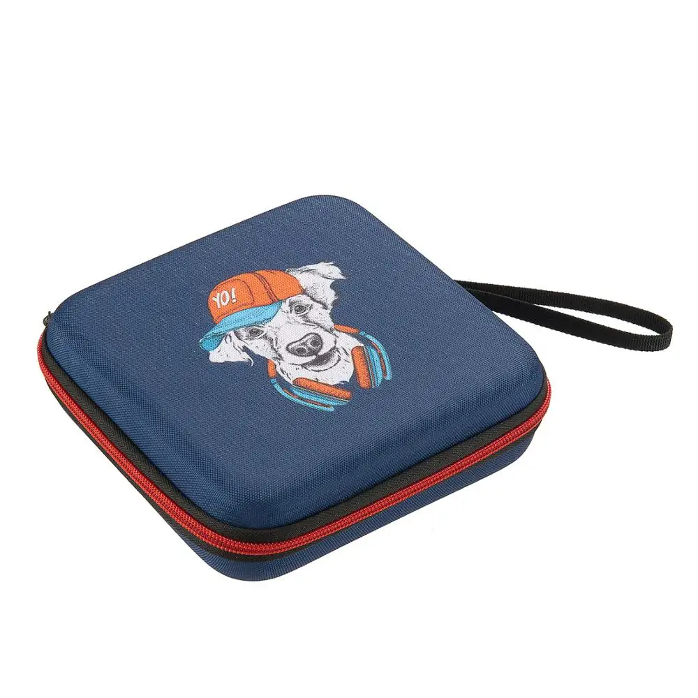 Ударопрочный жесткий чехол дорожная сумка для портативного DVD плеера/жесткого