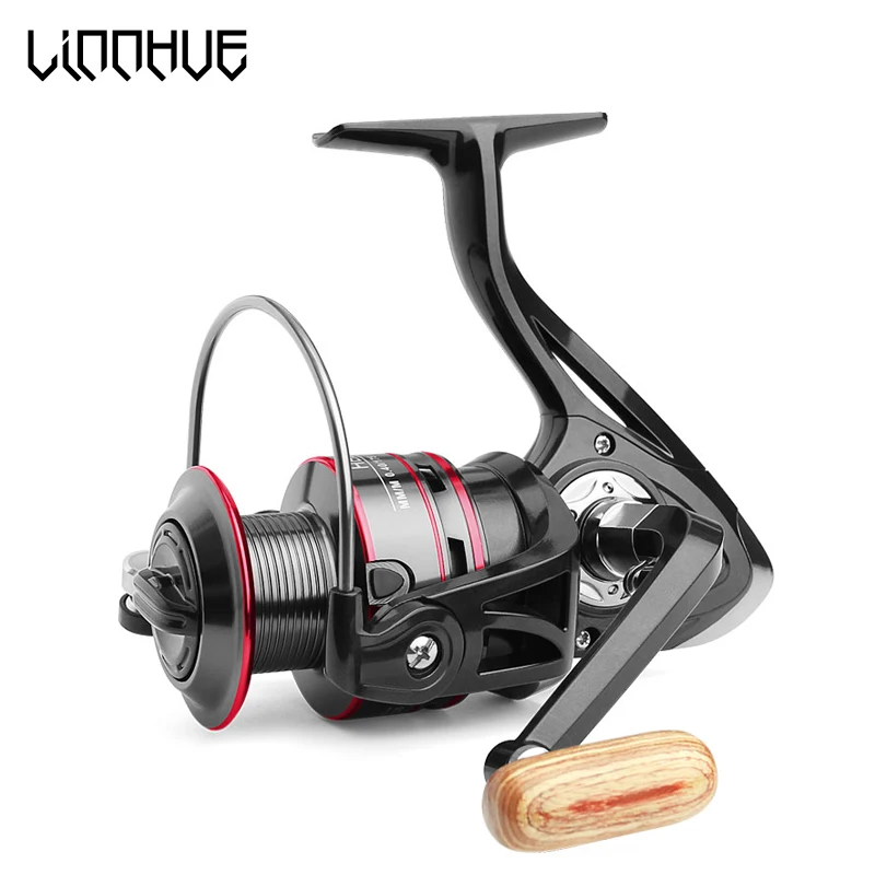 Катушка рыболовная LINNHUE полностью Металлическая профессиональная бобина для