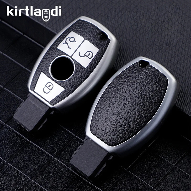 

Чехол для ключа из ТПУ и кожи для Mercedes Benz W176 W639 W211 A B C E Class W205 W210 W212 W221 W222 ML350 C200 W204