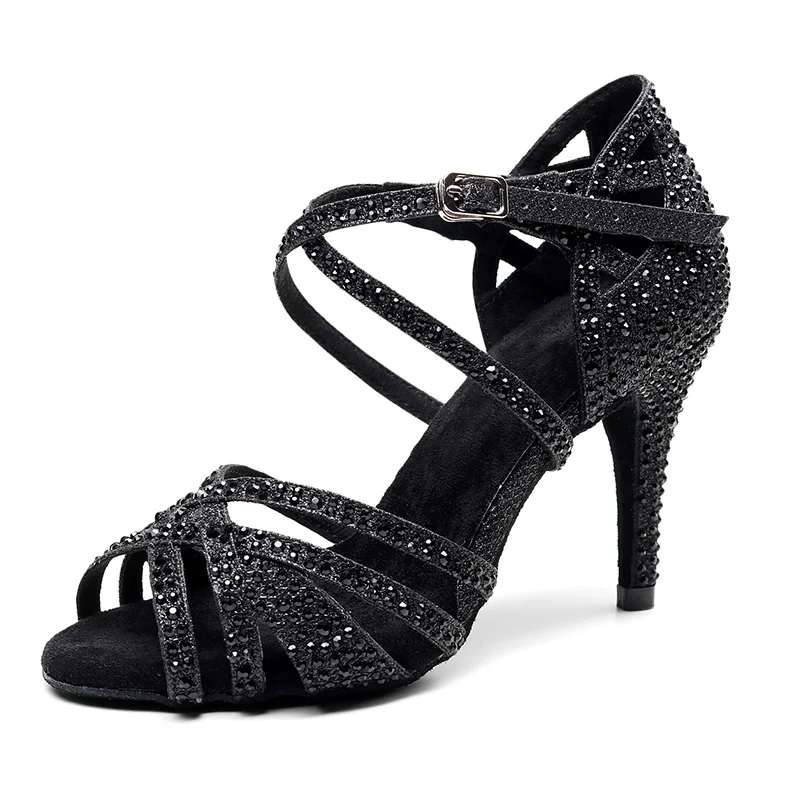 

Zapatos De Baile Latino Para Mujer, Sandalias De Fiesta De Casamiento, De Rinoceronte, Zapatos De Baile De Salsa