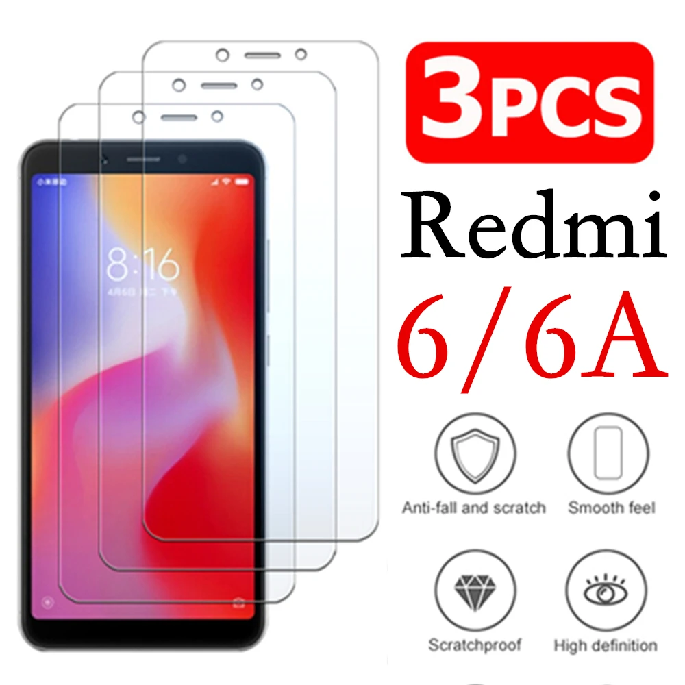 Бронированное защитное стекло redmi 6a для xiaomi 6 a закаленное ksiomi redmi6 redmi6a a6 защита