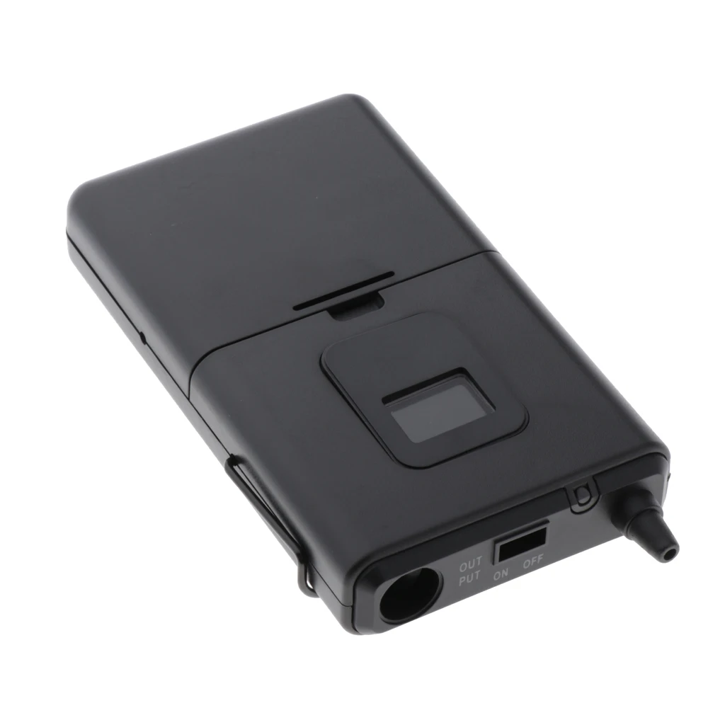 

ABS Plastic Bodypack Microphone Transmitter Housing Replacement Parts Accs