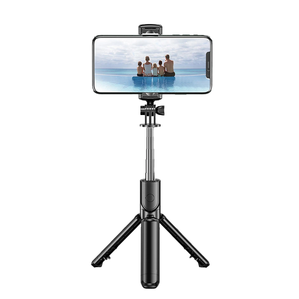 

S03 Bluetooth Selfie Stick Mini Tripod Handheld Monopod Detachable Clip With Wireless shutter For Xiaomi For Gopro