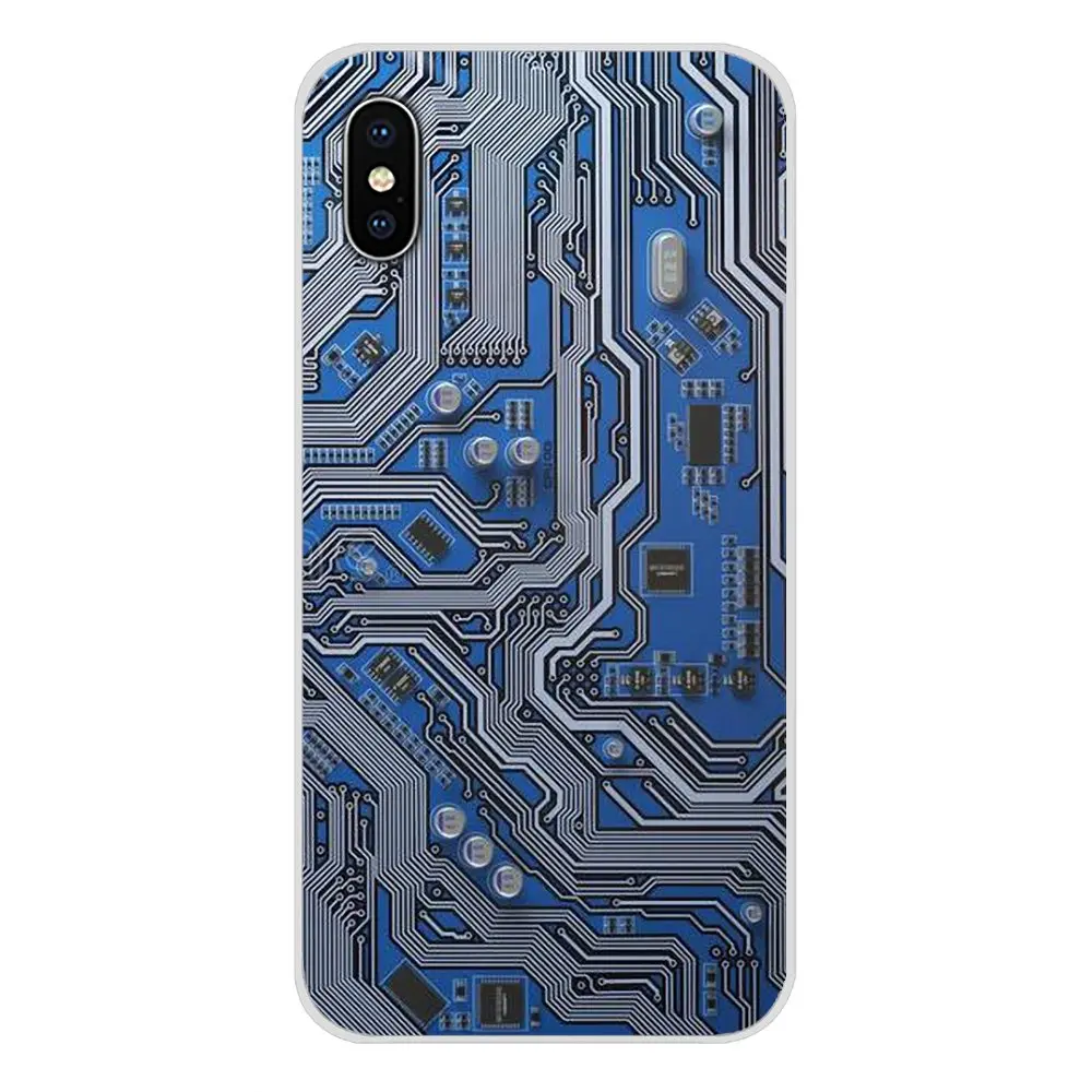 Технология цепь материнская плата линии ТПУ чехол для Oneplus 3t 5T 6T Nokia детей