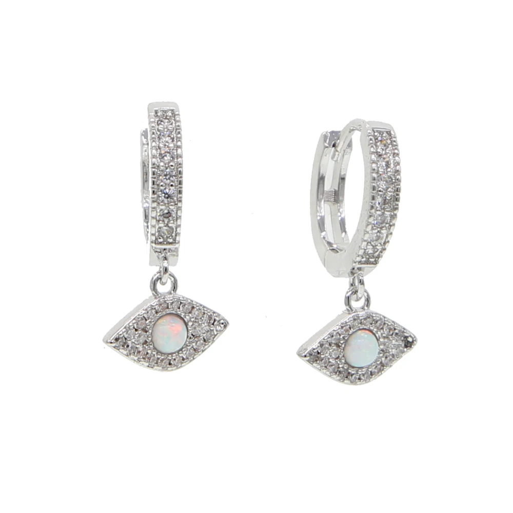 Высококачественные модные ювелирные изделия милые очаровательные серьги сглаза