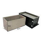 Прямоугольный бетонный цветочный горшок, горшок для суккулентов, силиконовая форма сделай сам ремесленный цветочный горшок, горшки для растений, форма для литья