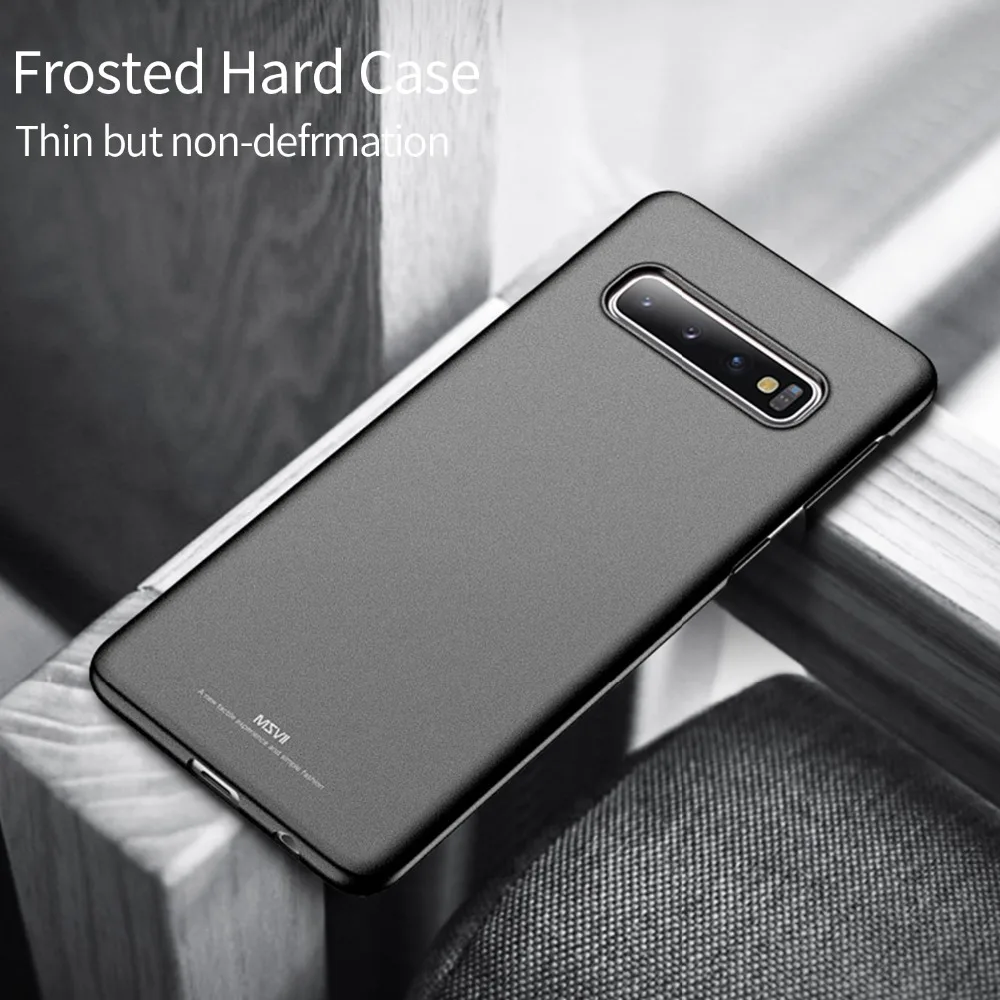 S10 Plus чехол Msvii матовый чехол для samsung Galaxy S10 Plus S9 чехол S10 E Lite PC чехол для samsung S10 S9 S8 Plus S10E чехол s