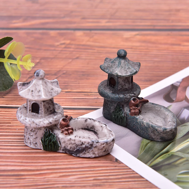 

Миниатюрная Статуэтка из смолы для украшения дома, башня для бассейна