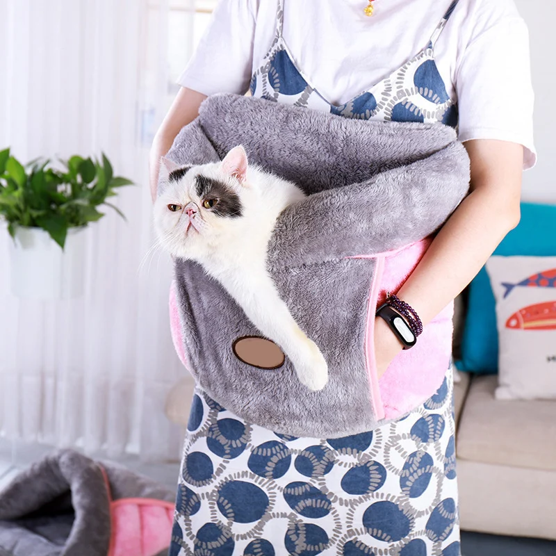 Мягкие тапочки дизайн кошка кровать дом мешок глубокий спальный котенок