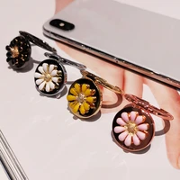 colorful daisy flower metal finger ring stand 360 degree mobile holder lightweightcute for all phones and tablets