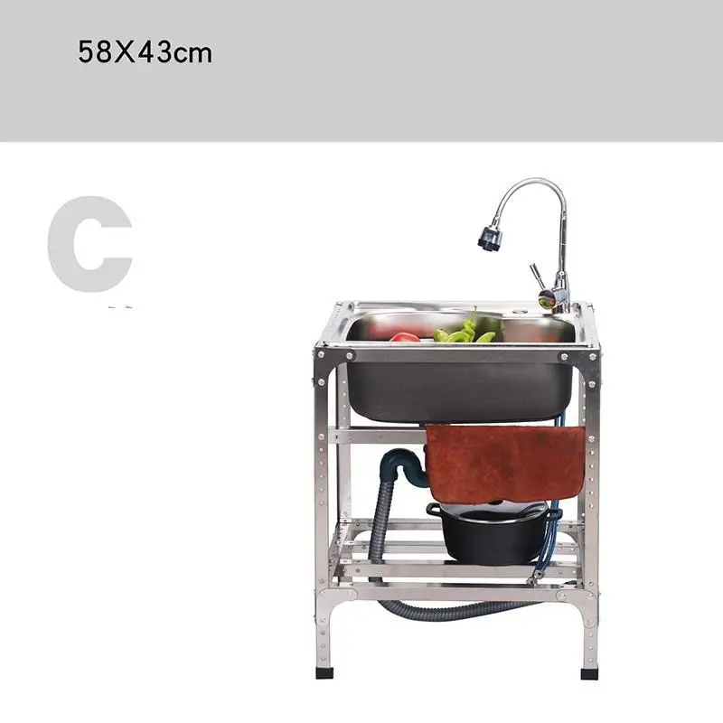 Wasbak кран Umywalka Tarjas Para Lavandino Cuba Integral Dissipador Pia Cozinha De Cocina Fregadero Lavabo кухонная раковина - Цвет: MODEL I