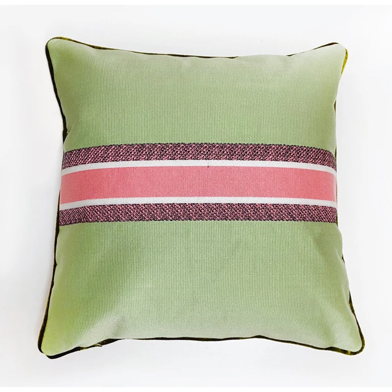 Модный чехол для подушки Diphylleia с вышивкой Роскошный на поясницу Шикарный декор |