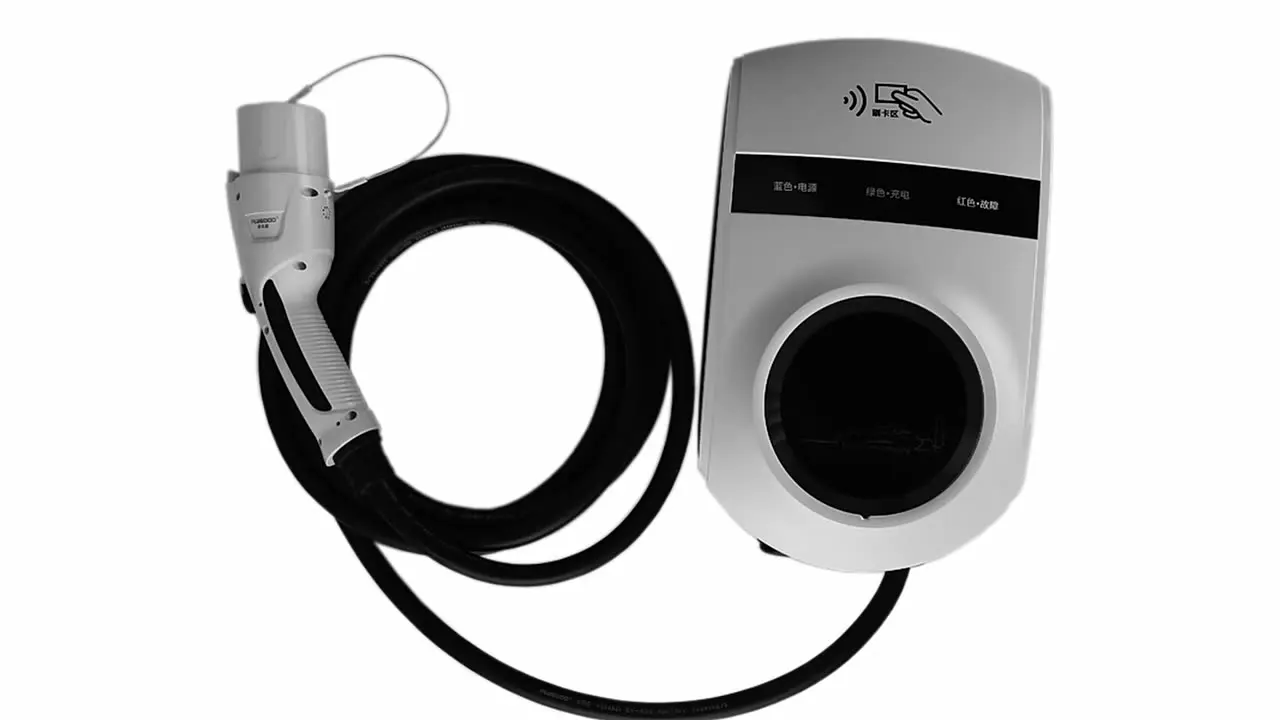 

Manufacture 7KW Plastic Type 2 Socket 32A Wallbox AC EV Fast Charger Wall-mounted Leakage Protection Charging Station