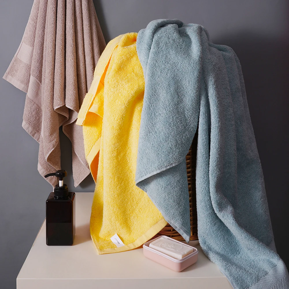 semaxe bath towel 100 cotton used in beach bathroom hotel quality soft towel fluff and super absorbent 3 piece set 70140cm free global shipping