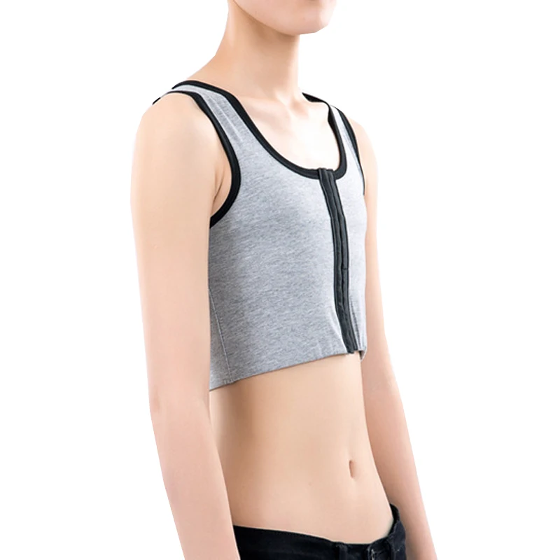 HaleyChan передние крючки прочная компрессионная нагрудная переплетка для Tomboy Trans